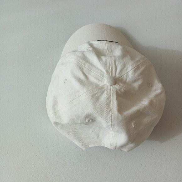 NORTH & ACRUX Embroidered Baseball Cap Hat One Size Men Activewear Gym White - Picture 6 of 9